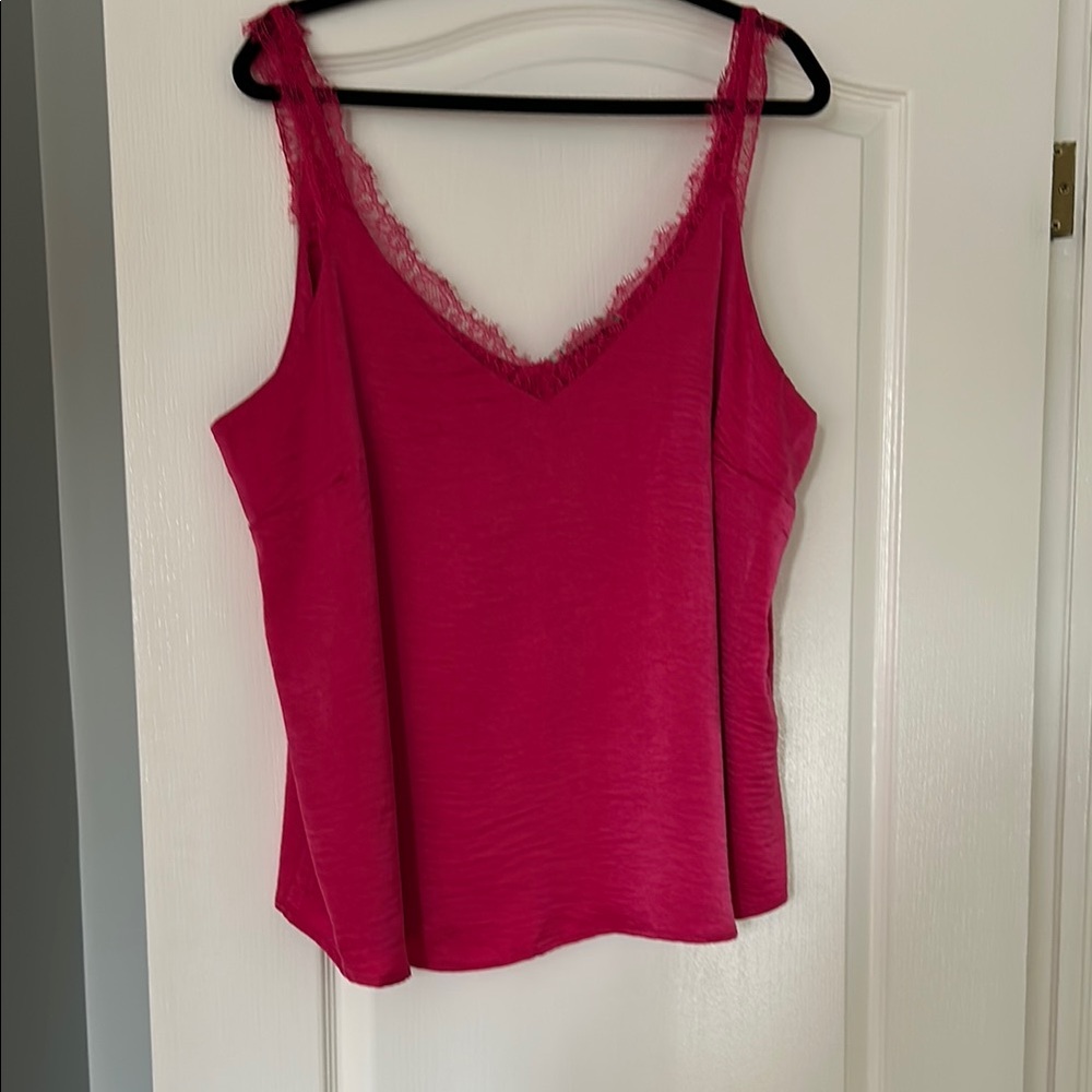 Beautiful fuschia pink elegant camisole by Dex